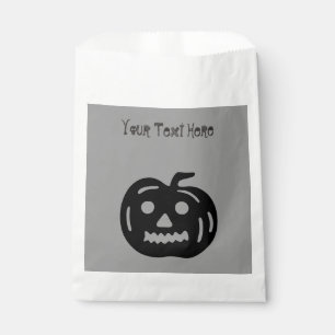 Sachets En Papier Des bonbons ou un sort drôle de visage de