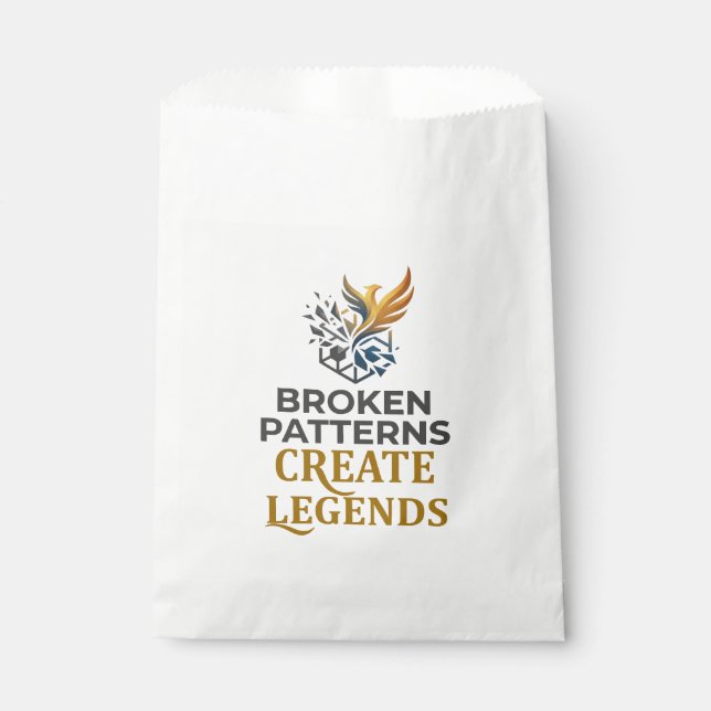 Sachets En Papier Description du sac cadeau Motivational Phoenix (Devant)