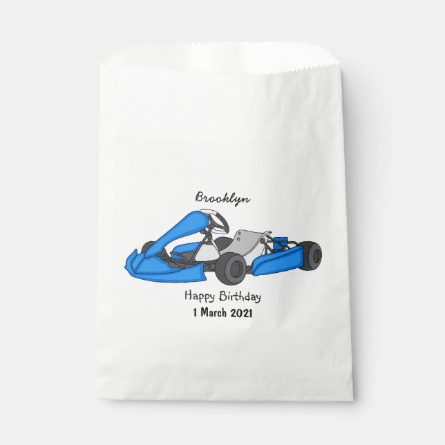 Sachets En Papier dessin animé de Kart racing (Devant)