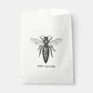 Sachets En Papier Dessin classique de l'illustration de Queen Bee