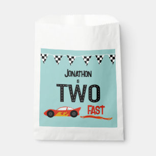 Sachets En Papier Deux enfants rapides course deuxième anniversaire