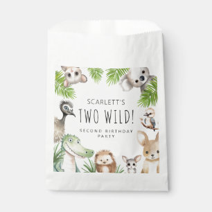 Sachets En Papier Deux Fous ! Anniversaire d'animaux australiens