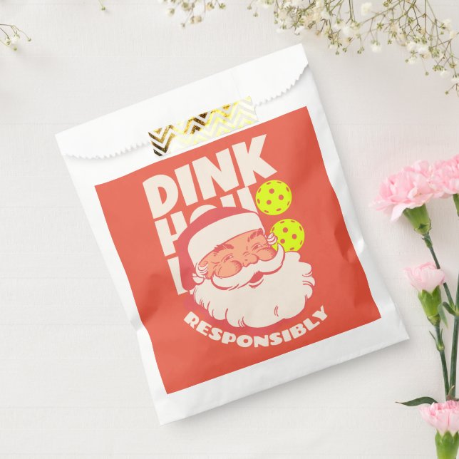 Sachets En Papier Dink de manière responsable | HoHoHo Pickball Pink (Scellé)