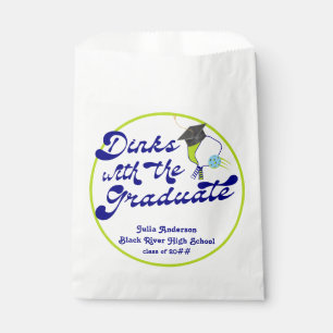 Sachets En Papier Dinks avec Graduate Pickleball Graduation