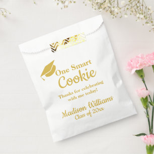 Sachets En Papier Diplômé Un Cookie Intelligent À emporter Traitemen