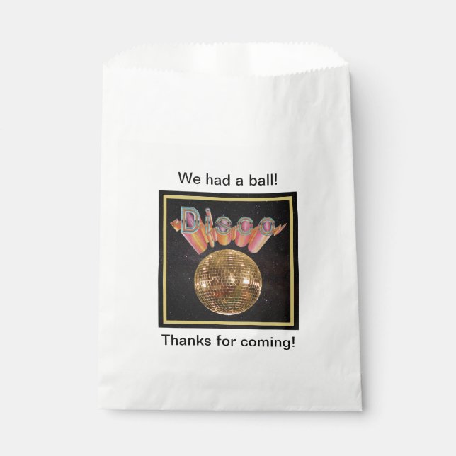 Sachets En Papier Discothèque la nuit (Devant)