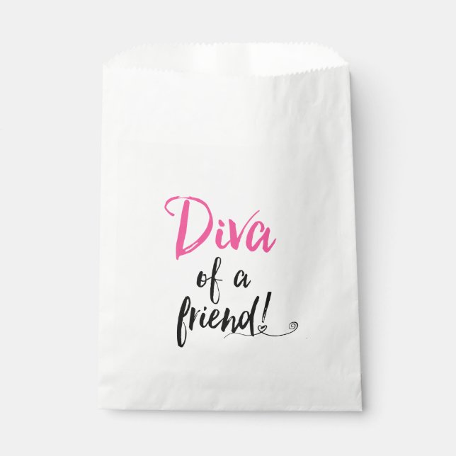 Sachets En Papier DIVA d'un ami (Devant)