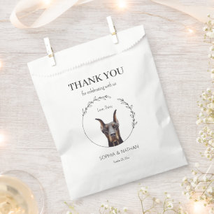 Sachets En Papier Doberman Pinscher Mariage Merci Favoriser Sac