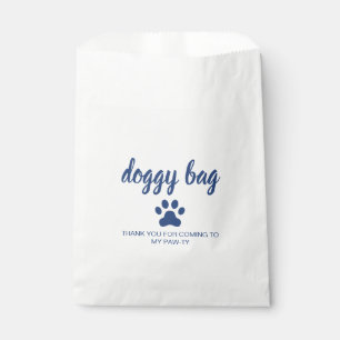 Sachets En Papier Doggy Bag chiot fête d'anniversaire