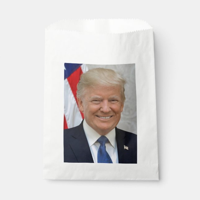 Sachets En Papier Donald Trump (Devant)