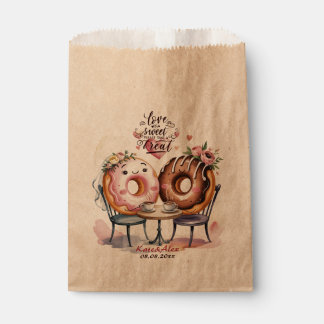 Sachets En Papier Donut Wedding