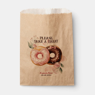 Sachets En Papier Donut Wedding