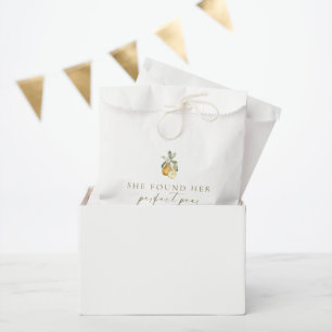 Sachets En Papier Douce pluie de fleurs pour la douche de la mariée