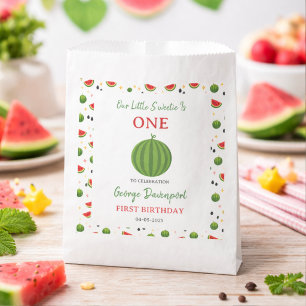Sachets En Papier Douce Un dans un Melon Fête d'anniversaire de 1 an