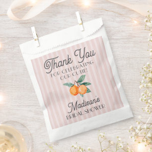 Sachets En Papier Douceur Rose Coquelicot Mariage Citron