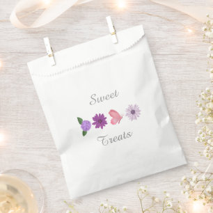 Sachets En Papier Douceurs Cosmos Floral Mariage