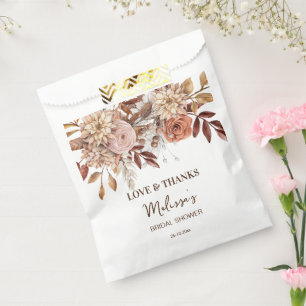 Sachets En Papier Douche de natation pour le désert terrestre merci