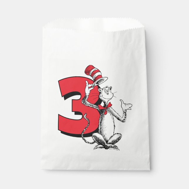 Sachets En Papier Dr. Seuss - Caractères | ANNIVERSAIRE DE ENFANT (Devant)