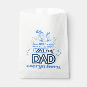 Sachets En Papier Dr. Seuss Je t'aime papa partout