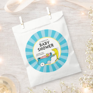 Sachets En Papier Dr Seuss Un poisson - Baby shower garçon