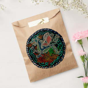 Sachets En Papier Dragon celtique