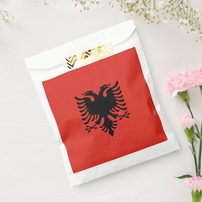 Sachets En Papier Drapeau albanais (Scellé)