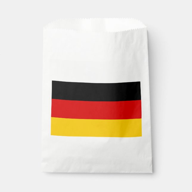 Sachets En Papier Drapeau allemand (Devant)