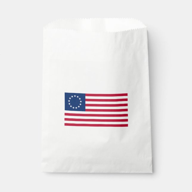 Sachets En Papier Drapeau Betsy Ross (Devant)