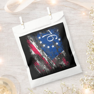 Sachets En Papier Drapeau Betsy Ross 1776 4 juillet patriotique
