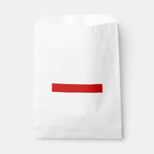 Sachets En Papier Drapeau biélorusse (rouge et blanc)
