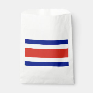 Sachets En Papier Drapeau civil du Costa Rica