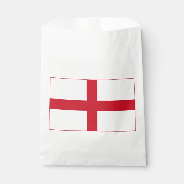 Sachets En Papier Drapeau d'Angleterre (Devant)