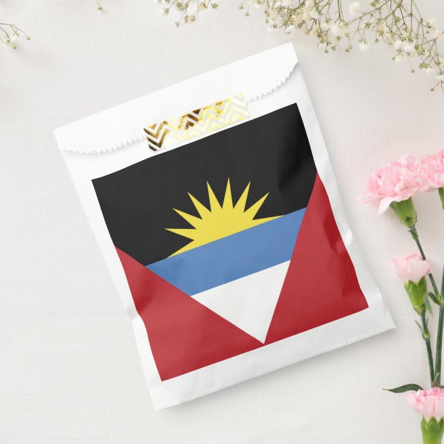 Sachets En Papier Drapeau d'Antigua-et-Barbuda (Scellé)