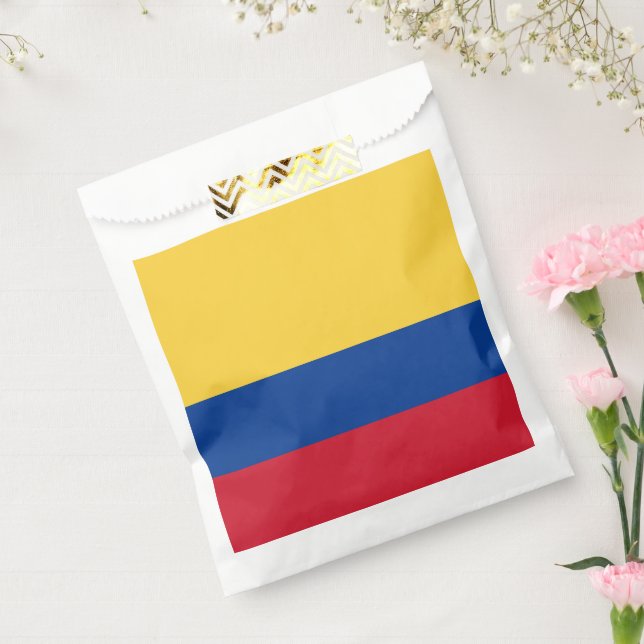 Sachets En Papier Drapeau de Colombie (Scellé)