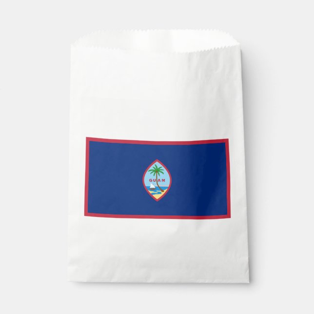 Sachets En Papier Drapeau de Guam (Devant)