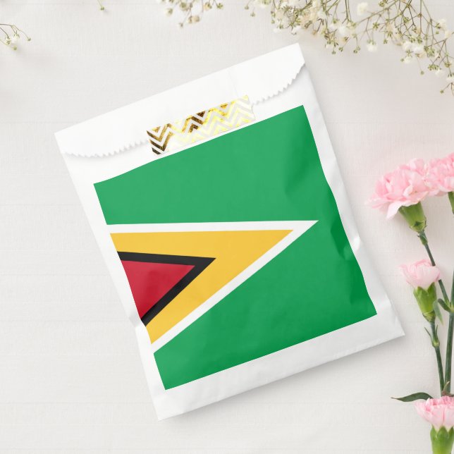 Sachets En Papier Drapeau de Guyana (Scellé)