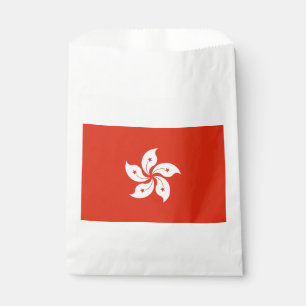 Sachets En Papier Drapeau de Hong Kong