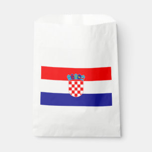 Sachets En Papier Drapeau de la Croatie