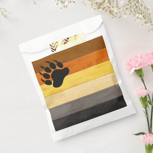 Sachets En Papier Drapeau de la fierté des ours de SlipperyJoe's tex (Scellé)