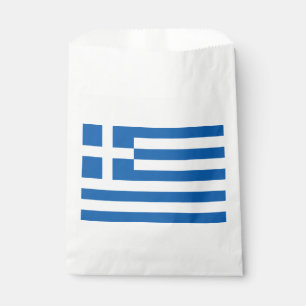 Sachets En Papier Drapeau de la Grèce