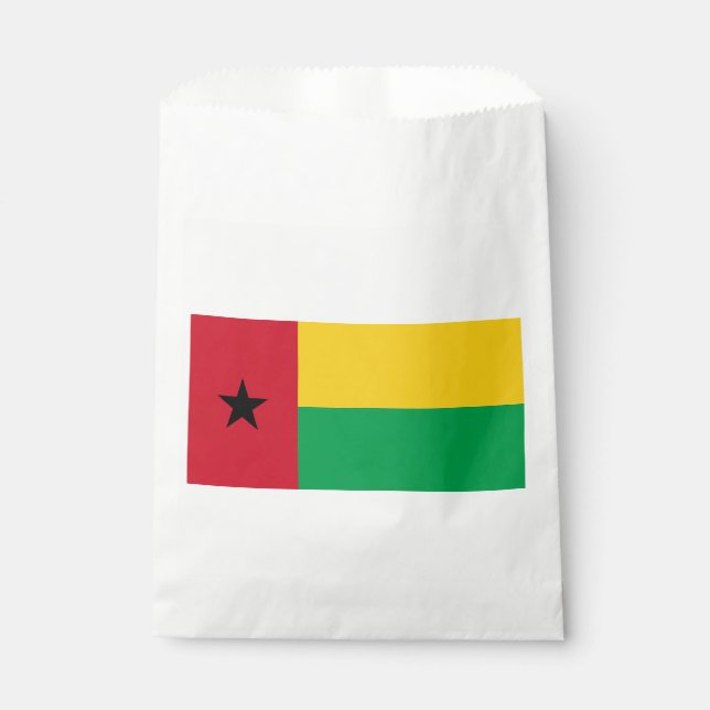 Sachets En Papier Drapeau de la Guinée Bissau (Devant)