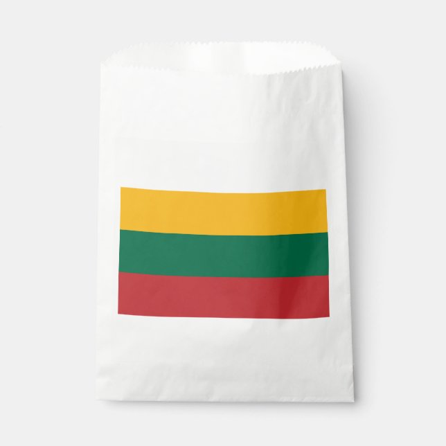 Sachets En Papier Drapeau de la Lituanie (Devant)