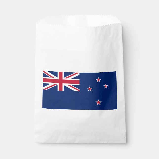 Sachets En Papier Drapeau de la Nouvelle-Zélande (Devant)