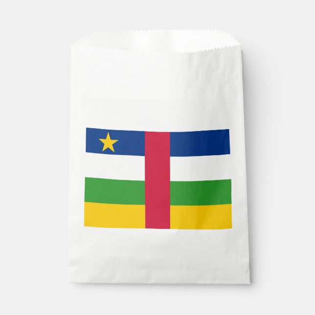 Sachets En Papier Drapeau de la République centrafricaine (Devant)