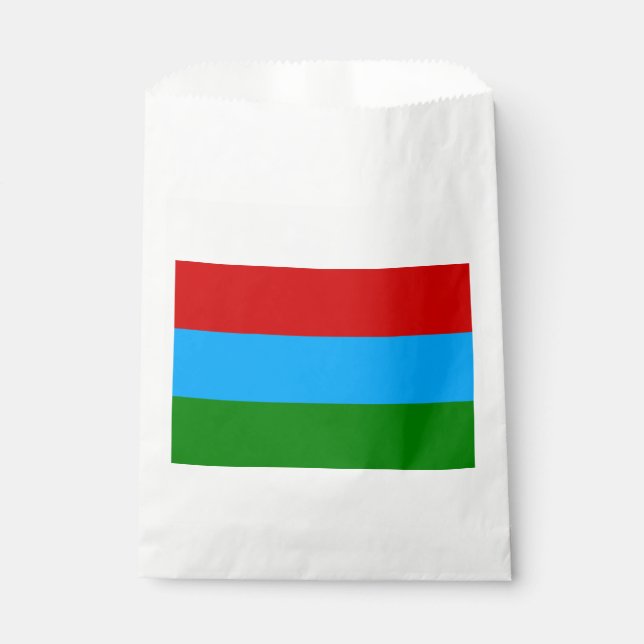 Sachets En Papier Drapeau de la République de Carélie (Devant)