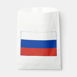 Sachets En Papier Drapeau de la Russie