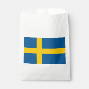 Sachets En Papier Drapeau de la Suède