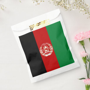 Sachets En Papier Drapeau de l'Afghanistan