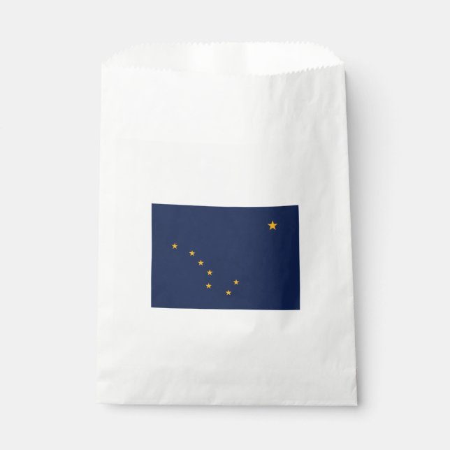Sachets En Papier Drapeau de l'Alaska (Devant)