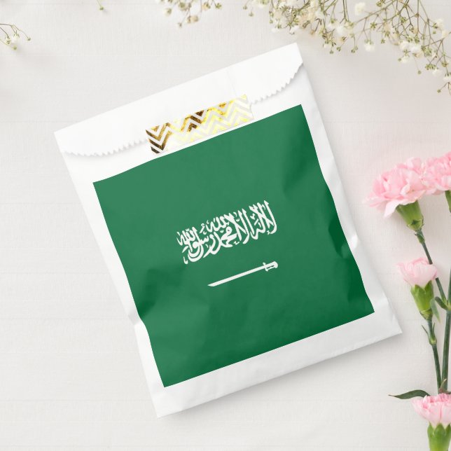 Sachets En Papier Drapeau de l'Arabie saoudite (Scellé)